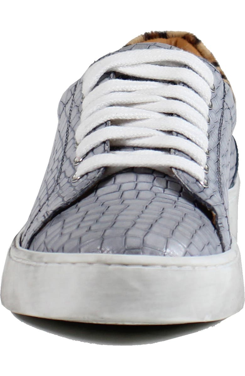 Diba True Abbot Snakeskin Embossed Sneaker, Alternate, color,