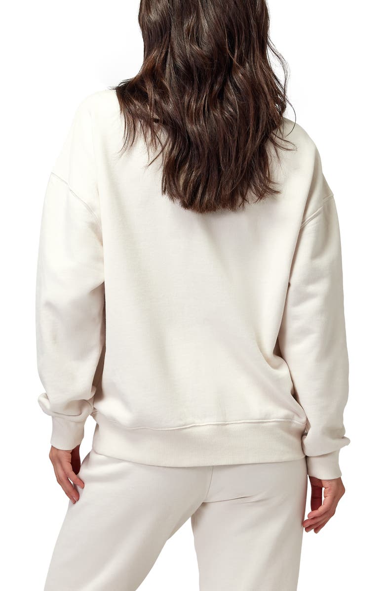 Spiritual Gangster Yin & Yang Relaxed Fit Cotton Sweatshirt, Alternate, color, 