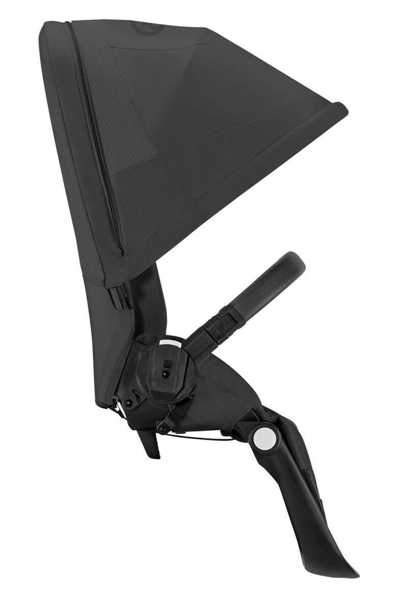 Gazelle S Second Seat, Alternate, color, MOON BLACK