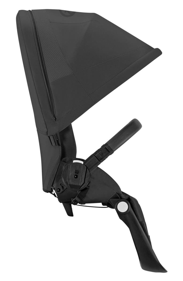 CYBEX Gazelle S Second Seat, Alternate, color, Moon Black