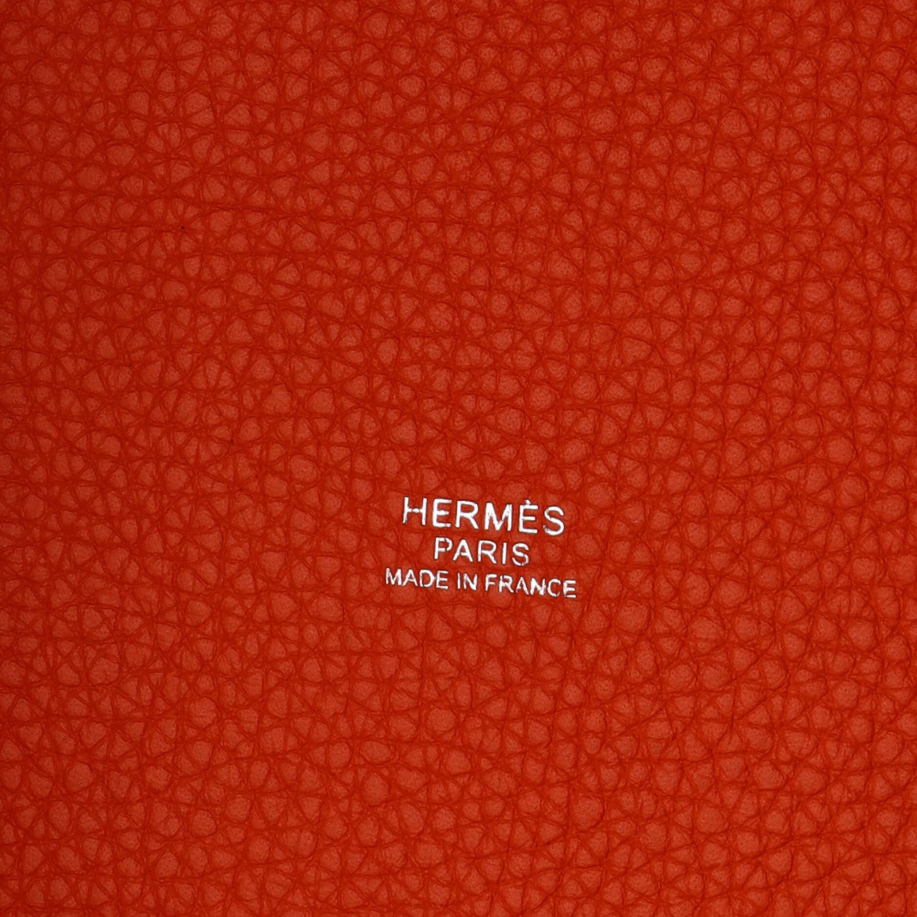 Pre-Owned Hermes Picotin Lock Bag Clemence GM, Alternate, color, Feu
