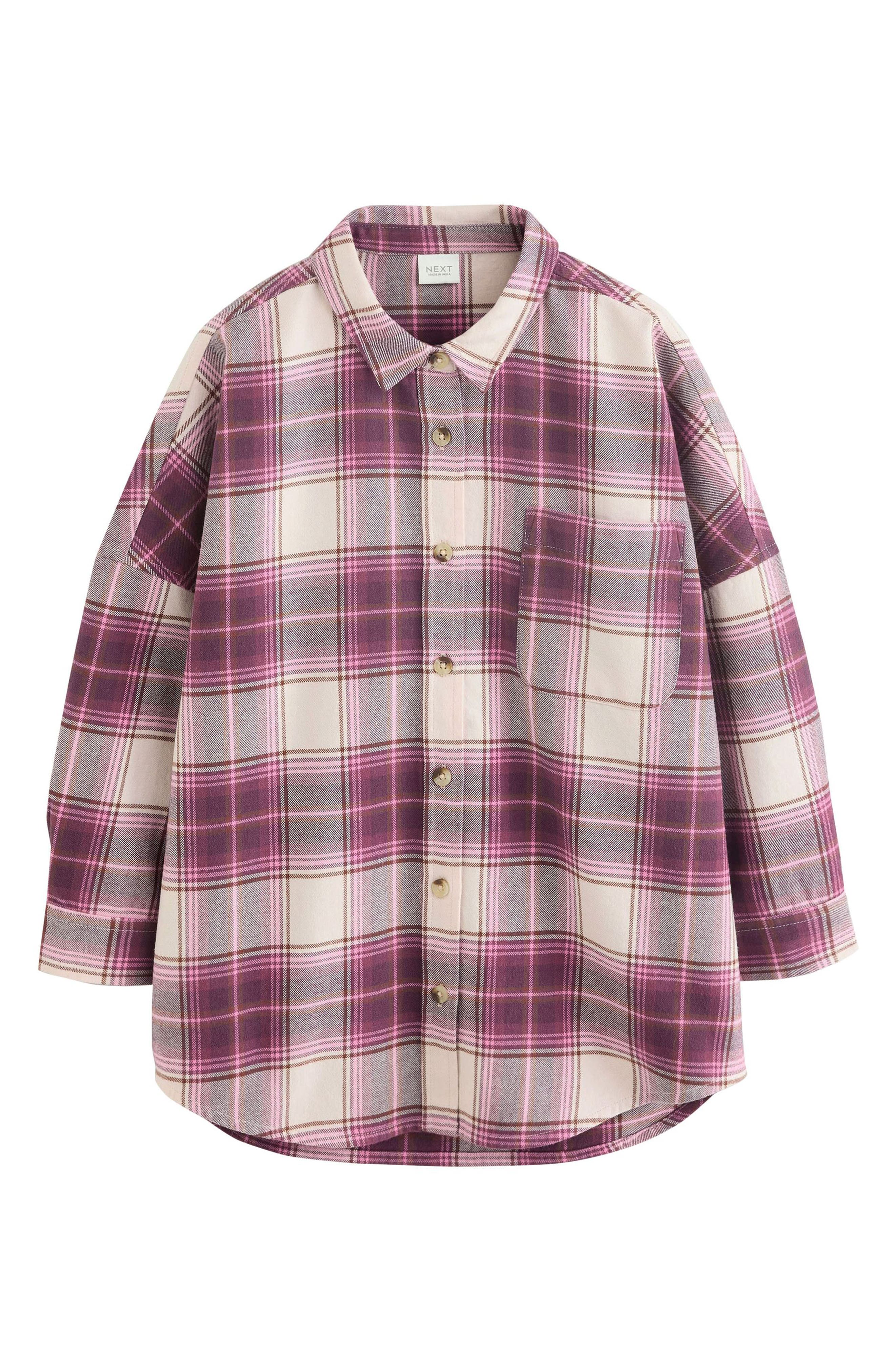NEXT Kids' Check Shacket