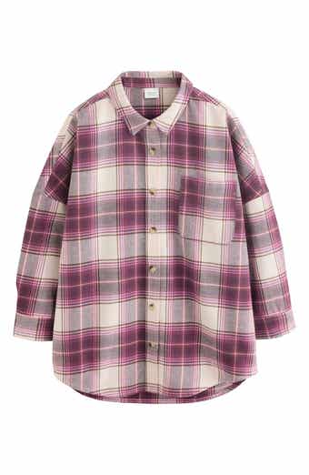 Kids' Check Shacket