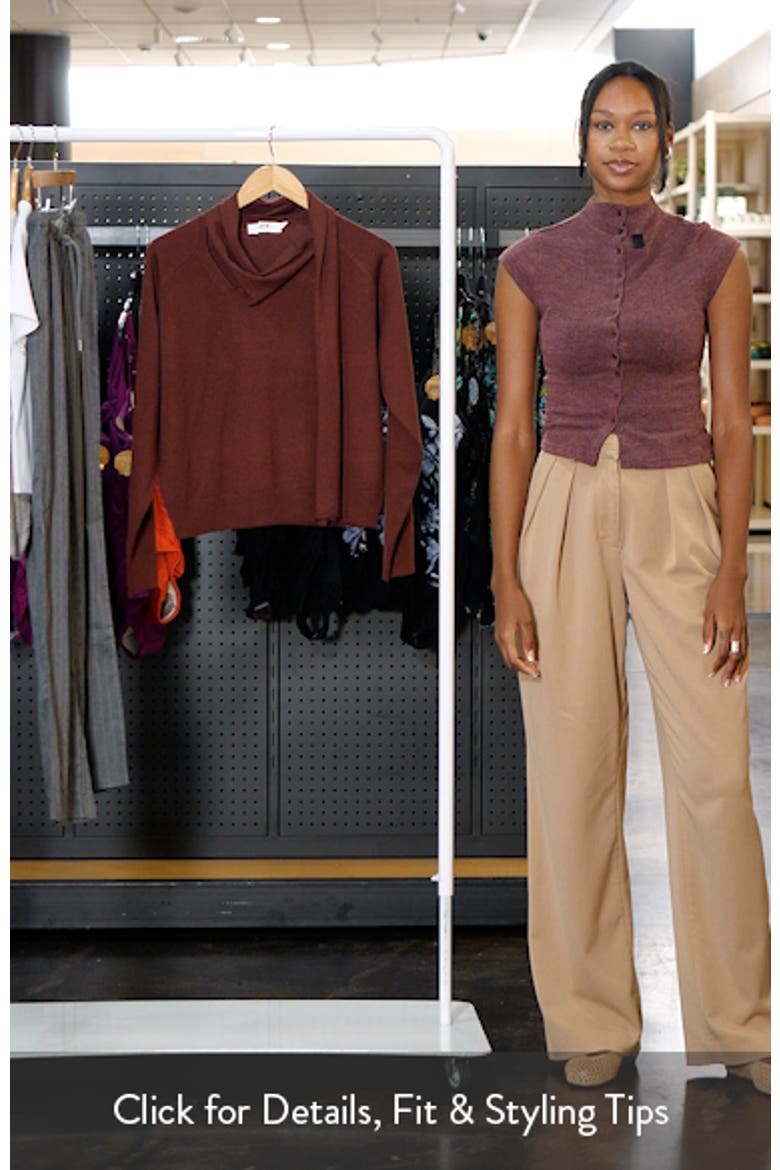Silvana Scarf Sweater video