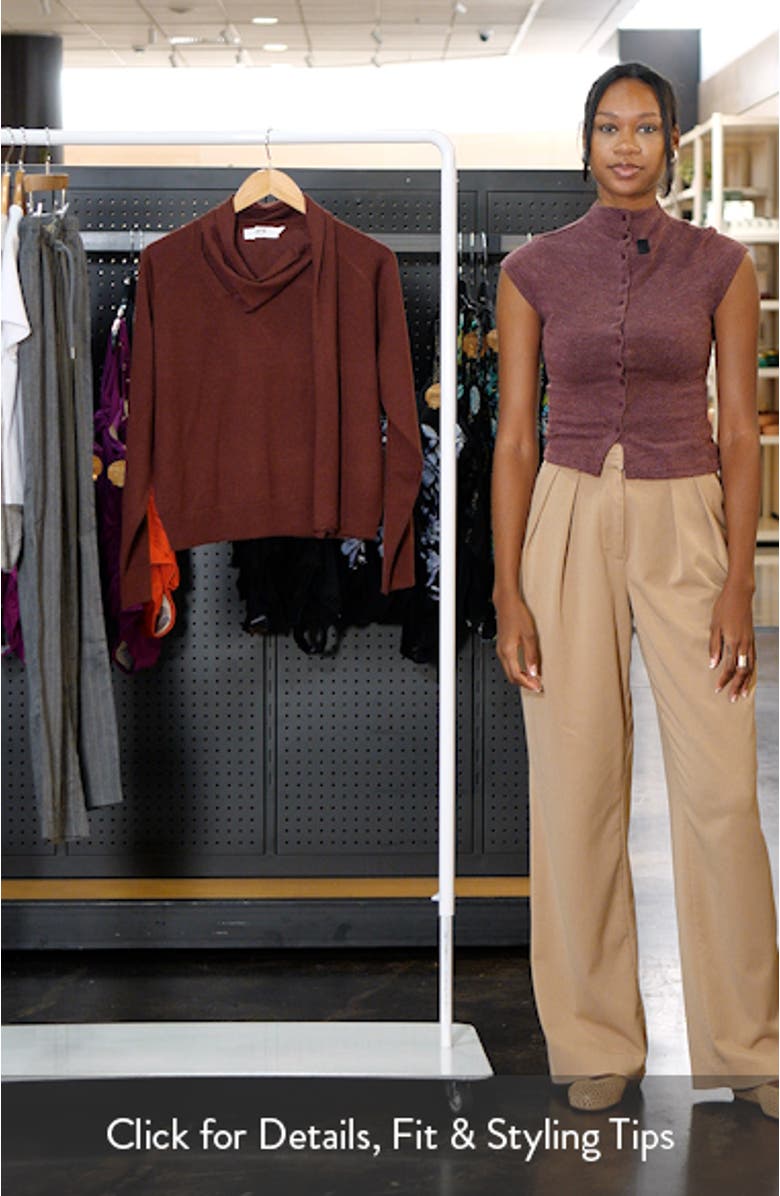 Silvana Scarf Sweater, sales video thumbnail