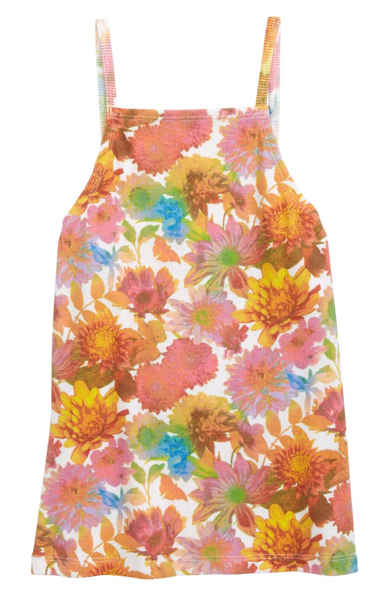 BP. Be Proud Kids' Pride Gender Inclusive Floral Print Cotton Tank, Main, color, 