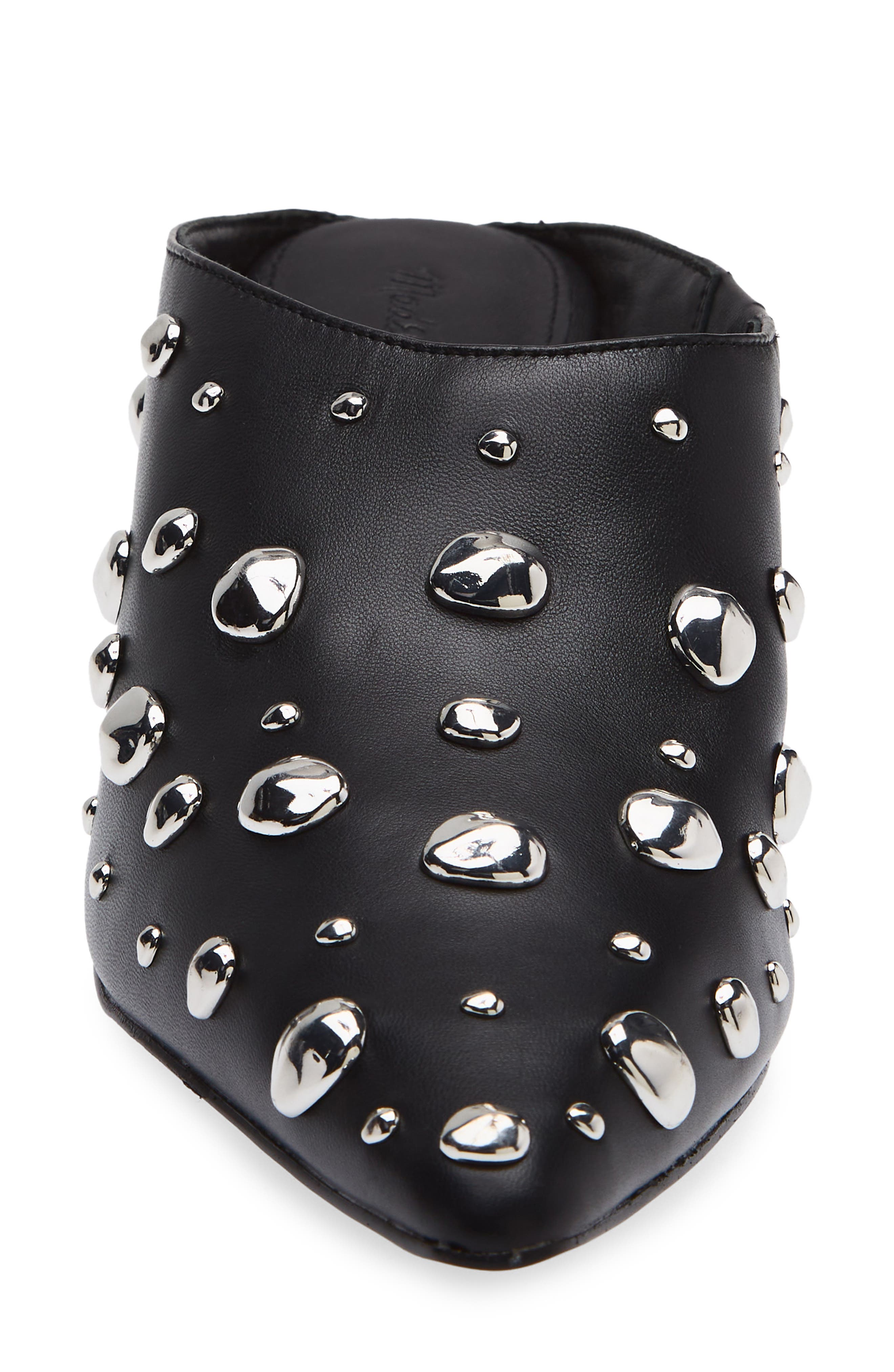 Madewell The Emilie Heeled Mule, Alternate, color, True Black