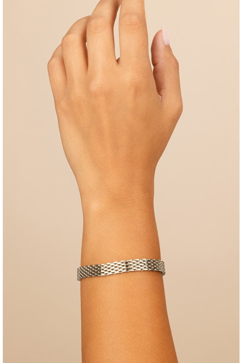 Larken Chain Link Bracelet, Alternate, color, SILVER