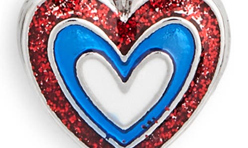Leith Set Of 6 Red, White & Blue Usa Stud Earrings