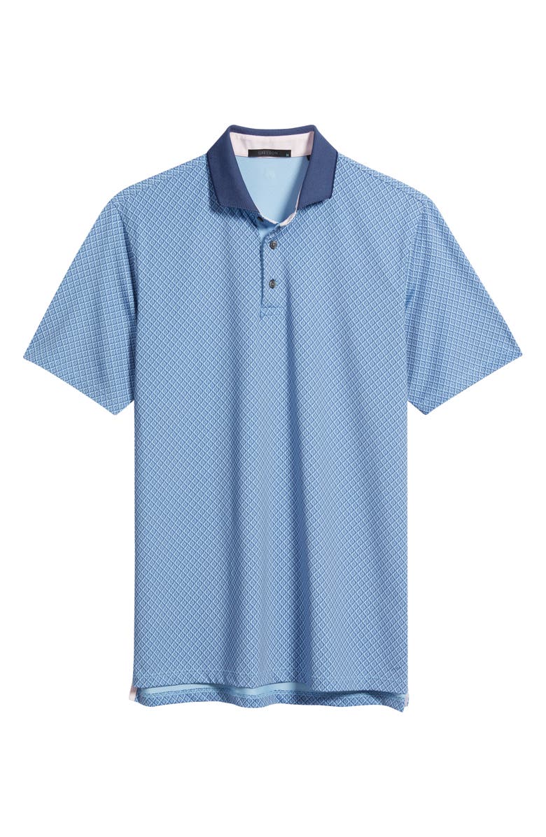Greyson Shadow Wolf Performance Golf Polo, Alternate, color, Falcon