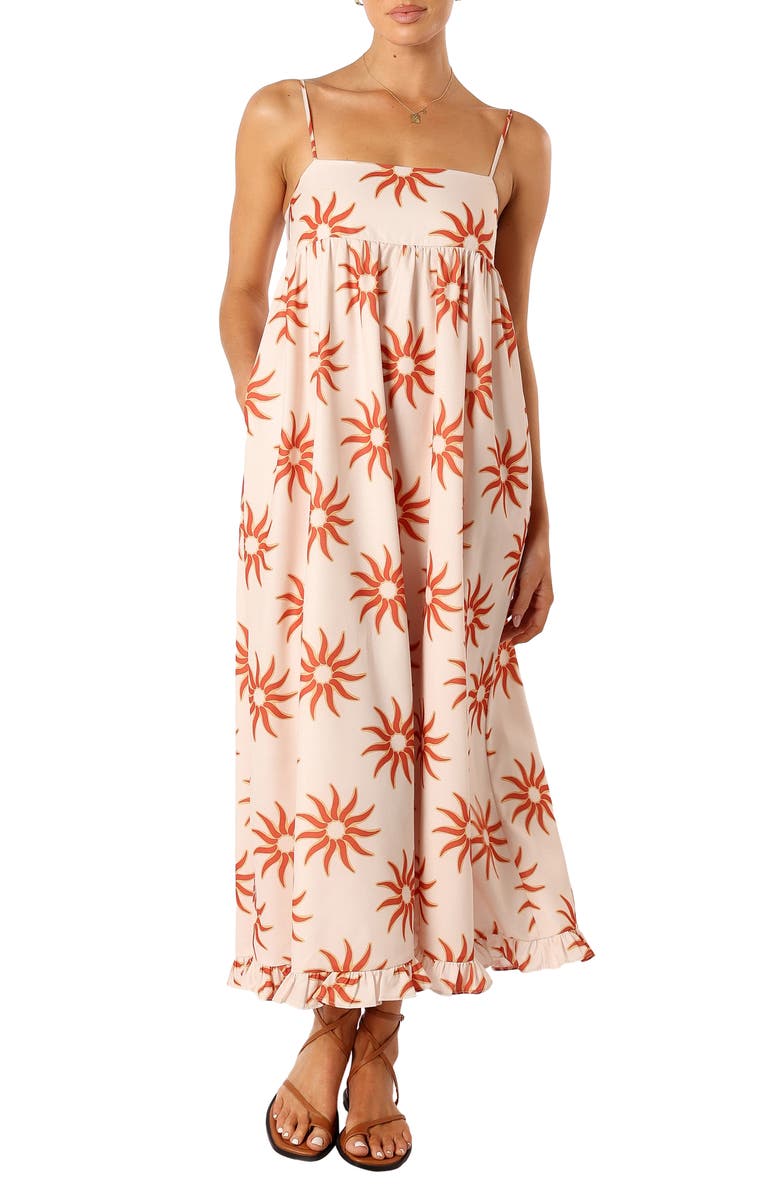 Petal & Pup Antu Maxi Dress, Main, color, Soleil