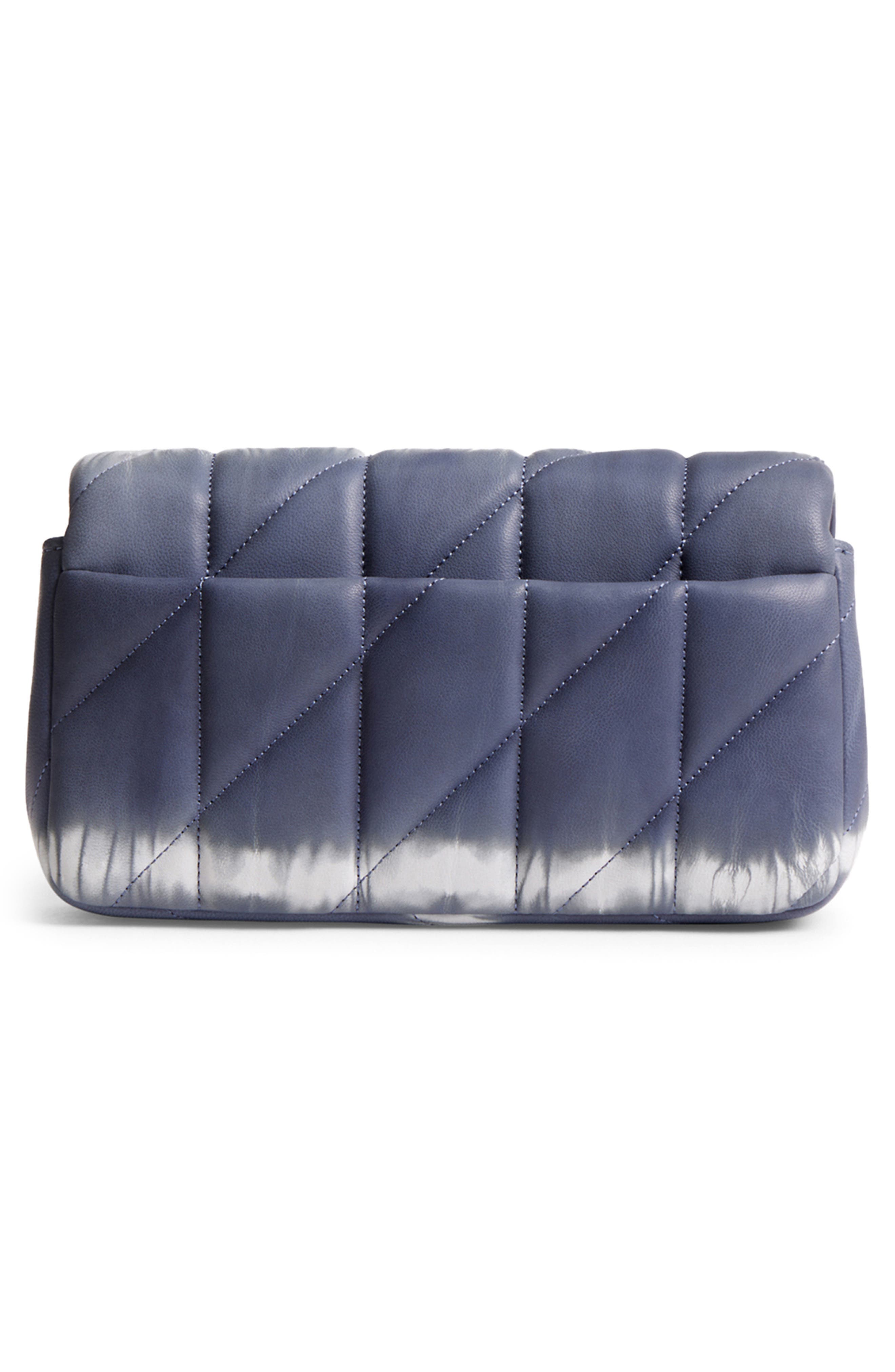 COACH Tabby Quilted Tie Dye Leather Wristlet, Alternate, color, 