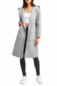 Walk This Way Wool Blend Oversized Coat