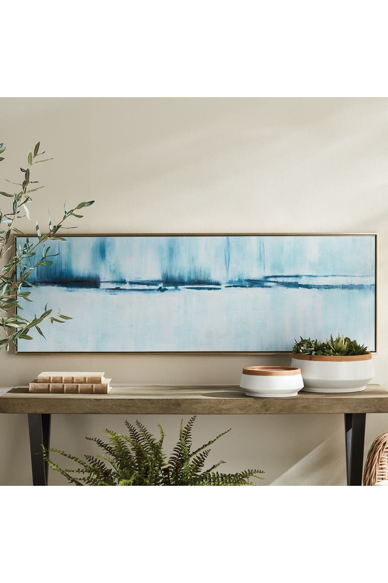 Cobalt Haze Wall Art, Alternate, color, Blue