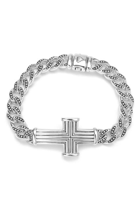 Men's Anthem Cross Link Bracelet