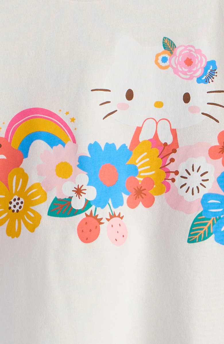 Tucker + Tate Kids' Cotton Graphic T-Shirt, Alternate, color, White Sugar Hello Kitty