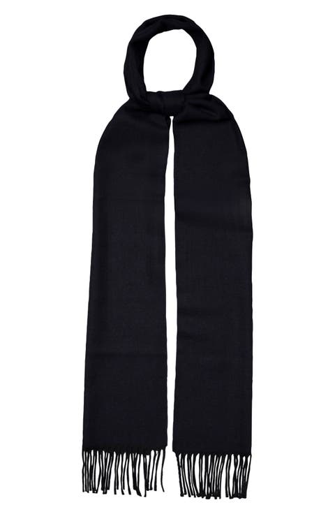 Herringbone Merino Wool Scarf