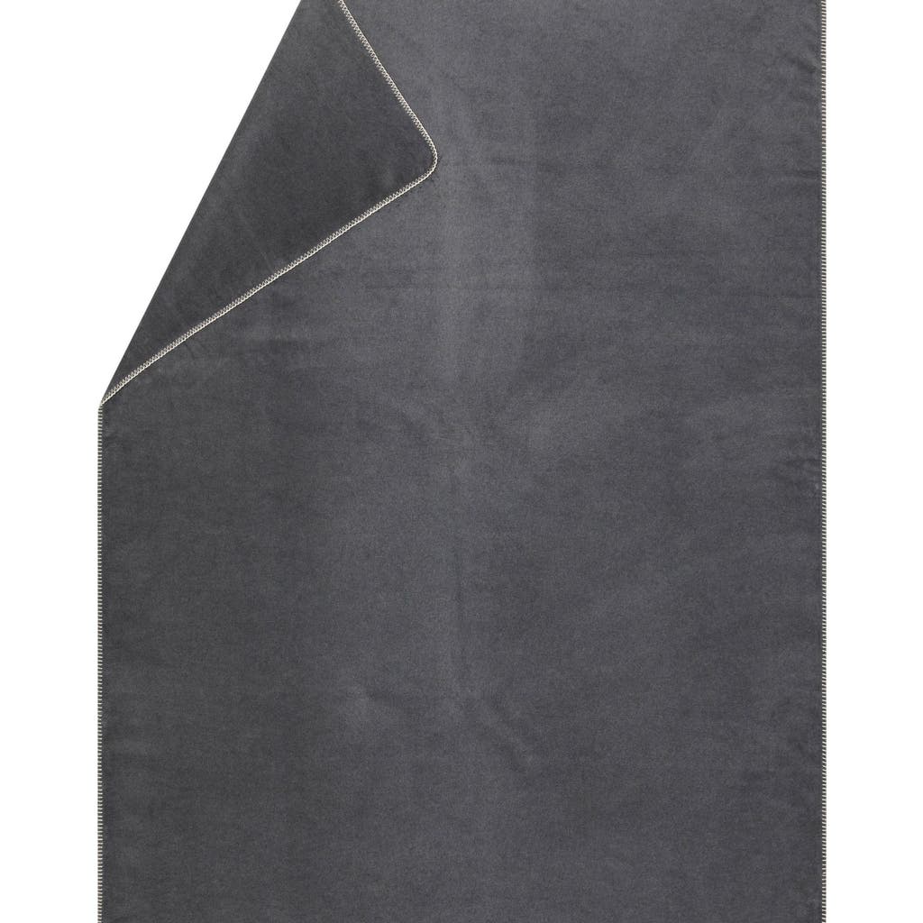 David Fussenegger Savona Solid Throw In Medium Grey