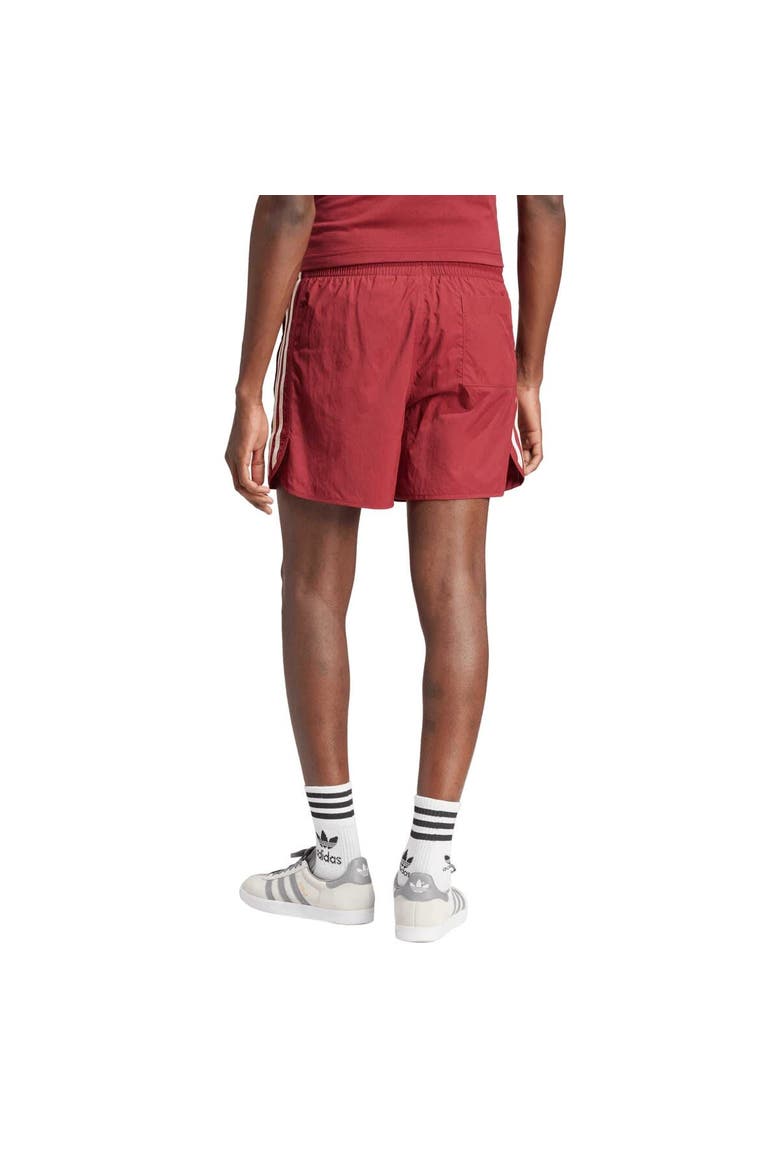 Men's adidas Originals Maroon Mexico National Team Three-Stripe Sprinter Shorts, Alternate, color, Maroon