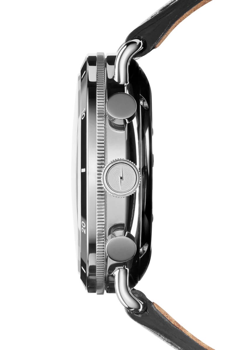 Shinola The Canfield Chrono Leather Strap Watch, 40mm, Alternate, color, 