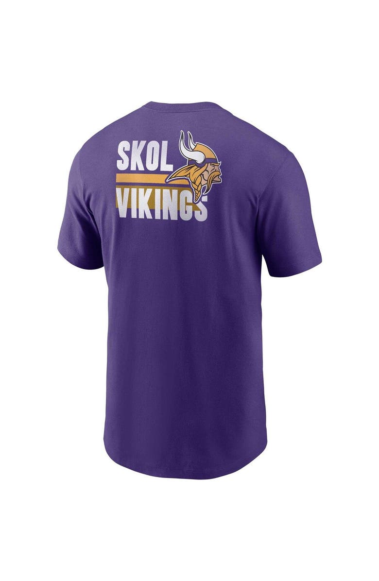 Nike Men's Nike Purple Minnesota Vikings Blitz Essential T-Shirt, Alternate, color, Purple