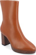 Journee Collection Romer Platform Bootie