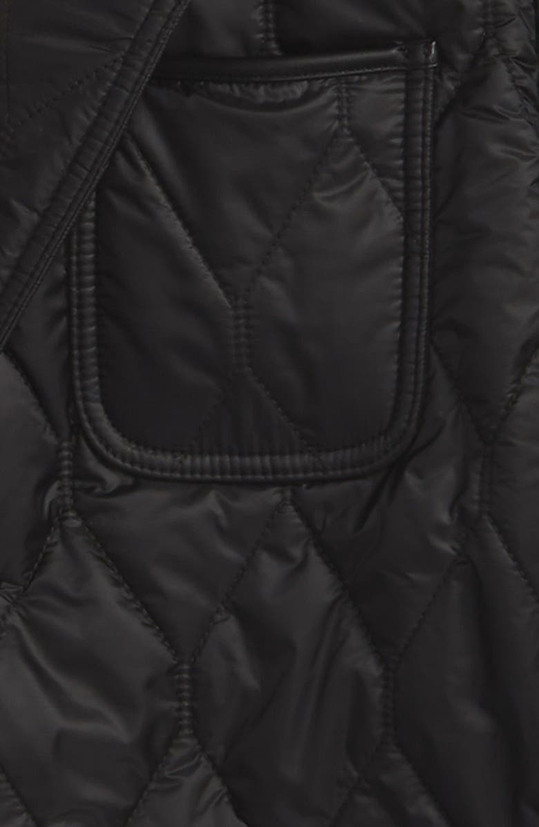 Burberry Gillington Water Resistant Quilted Jacket, Alternate, color, 