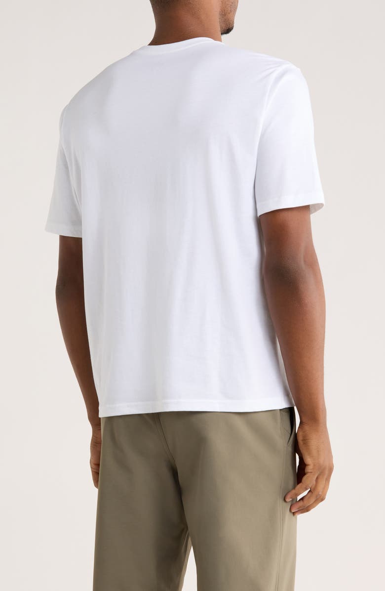 SKECHERS Performance Logo T-Shirt, Alternate, color, Bright White