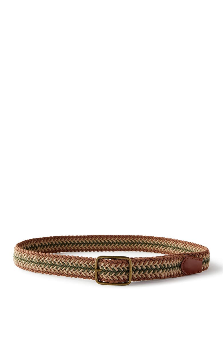 Cotton On Men's Avenue Braided Belt, Main, color, 