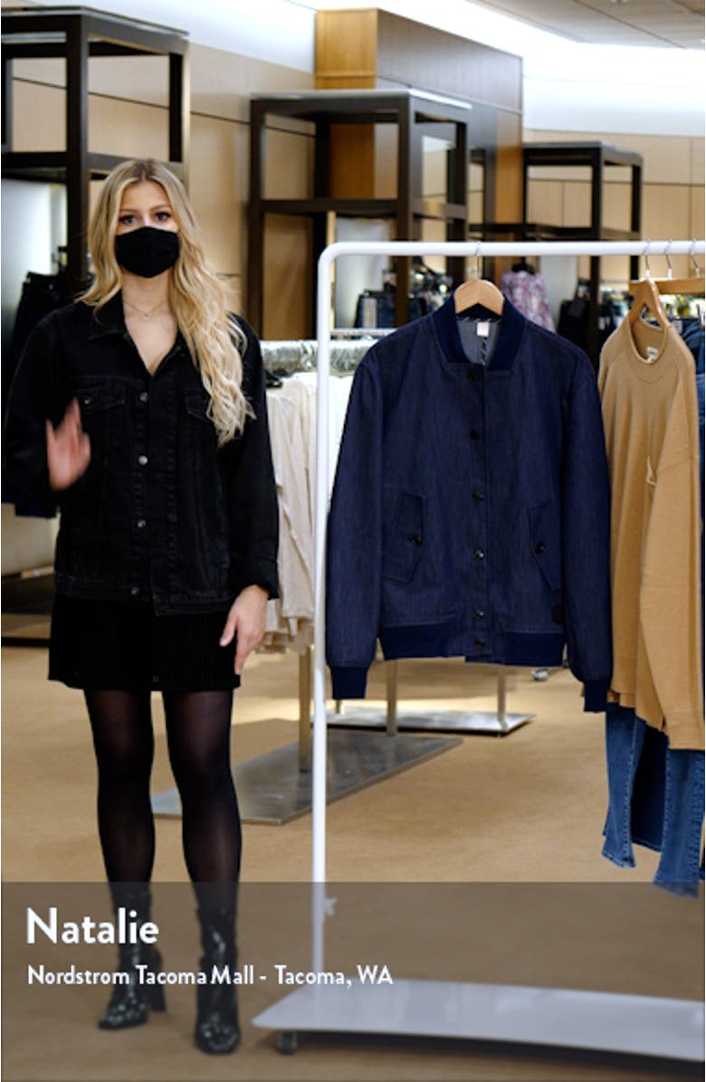 Conham Denim Bomber Jacket, sales video thumbnail