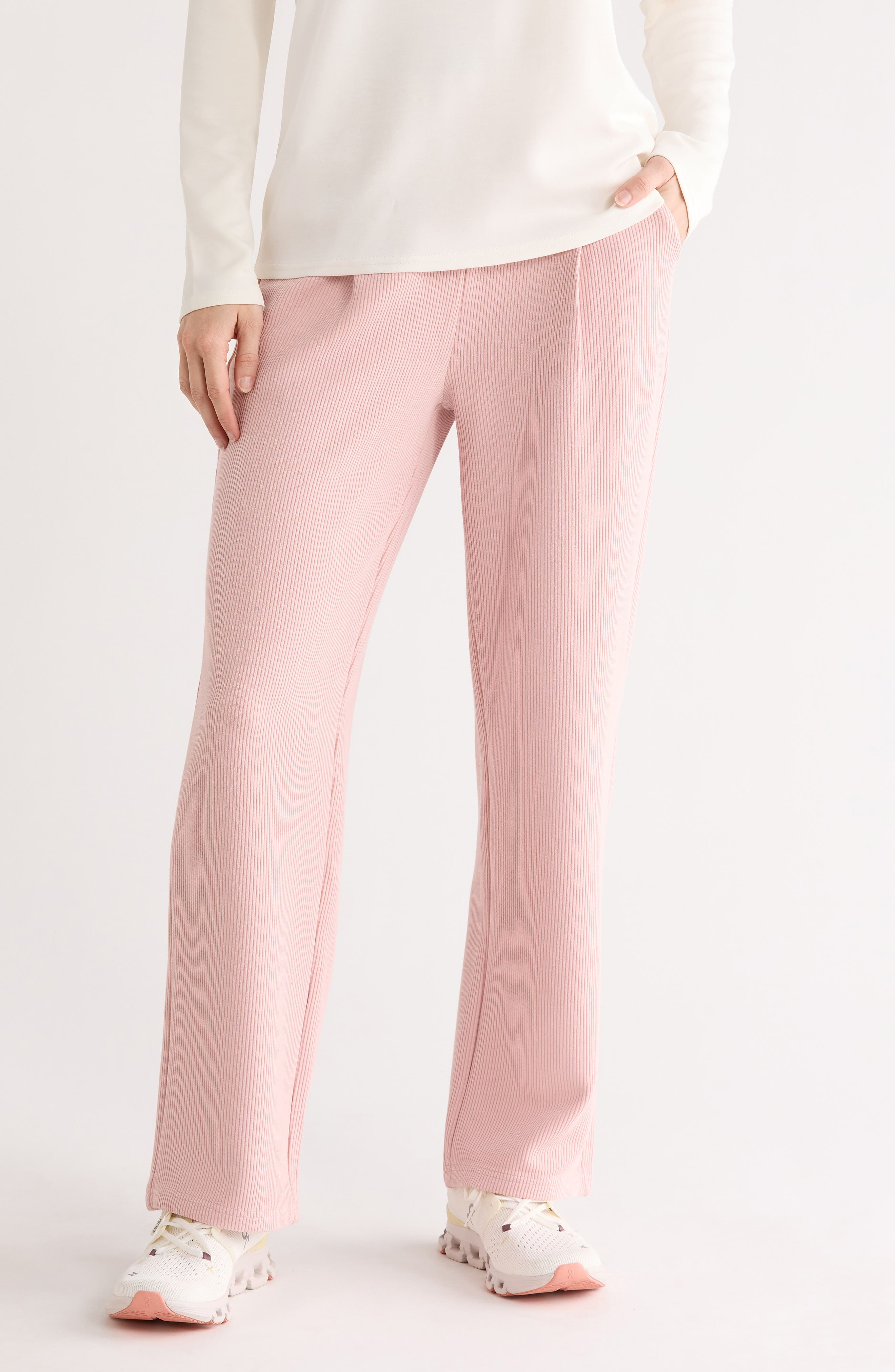 Ribbed Scuba Straight Leg Pants - image 5