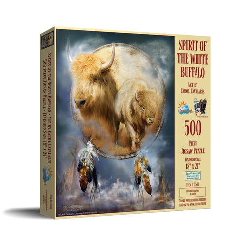 Spirit of the White Buffalo 500 piece Jigsaw Puzzle for Adults