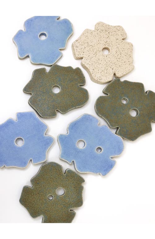 Mikkarbo Flower Frogs In Blue