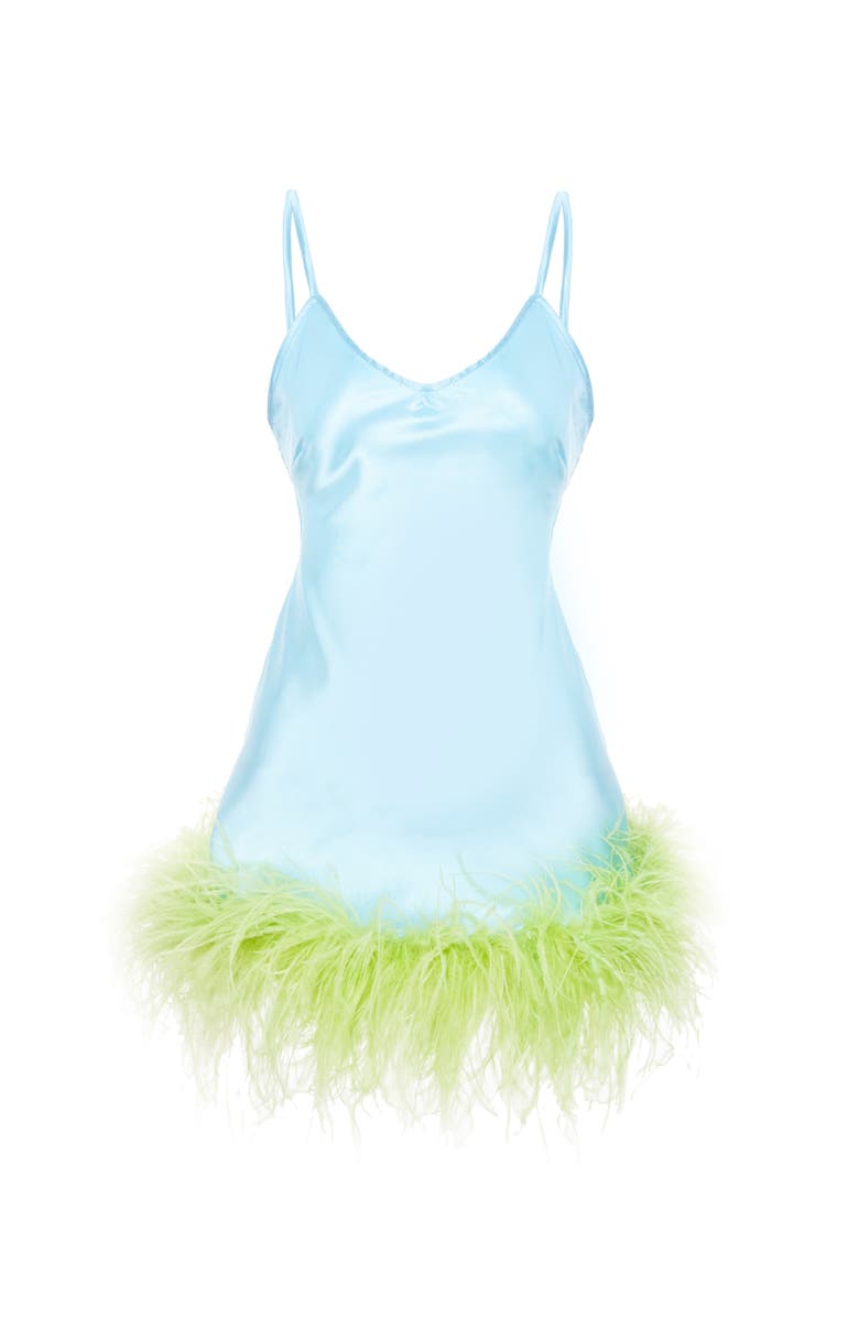 SPARKL TAYLOR DRESS, Alternate, color, Blue/Green