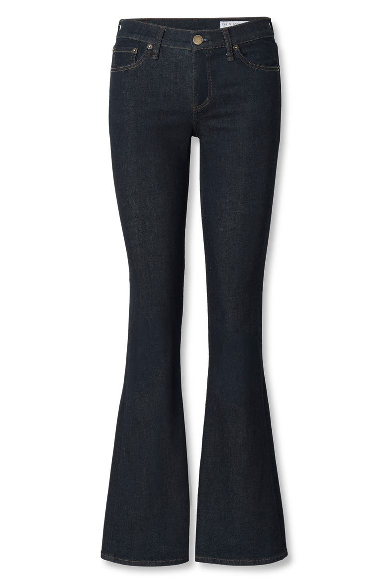 Kinsley Low Rise Bootcut Jeans, Alternate, color, DARK RINSE