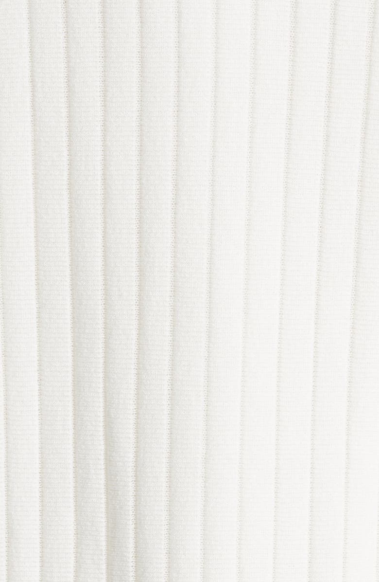 Lafayette 148 New York Matte Crepe Solid & Sheer Cardigan, Alternate, color,