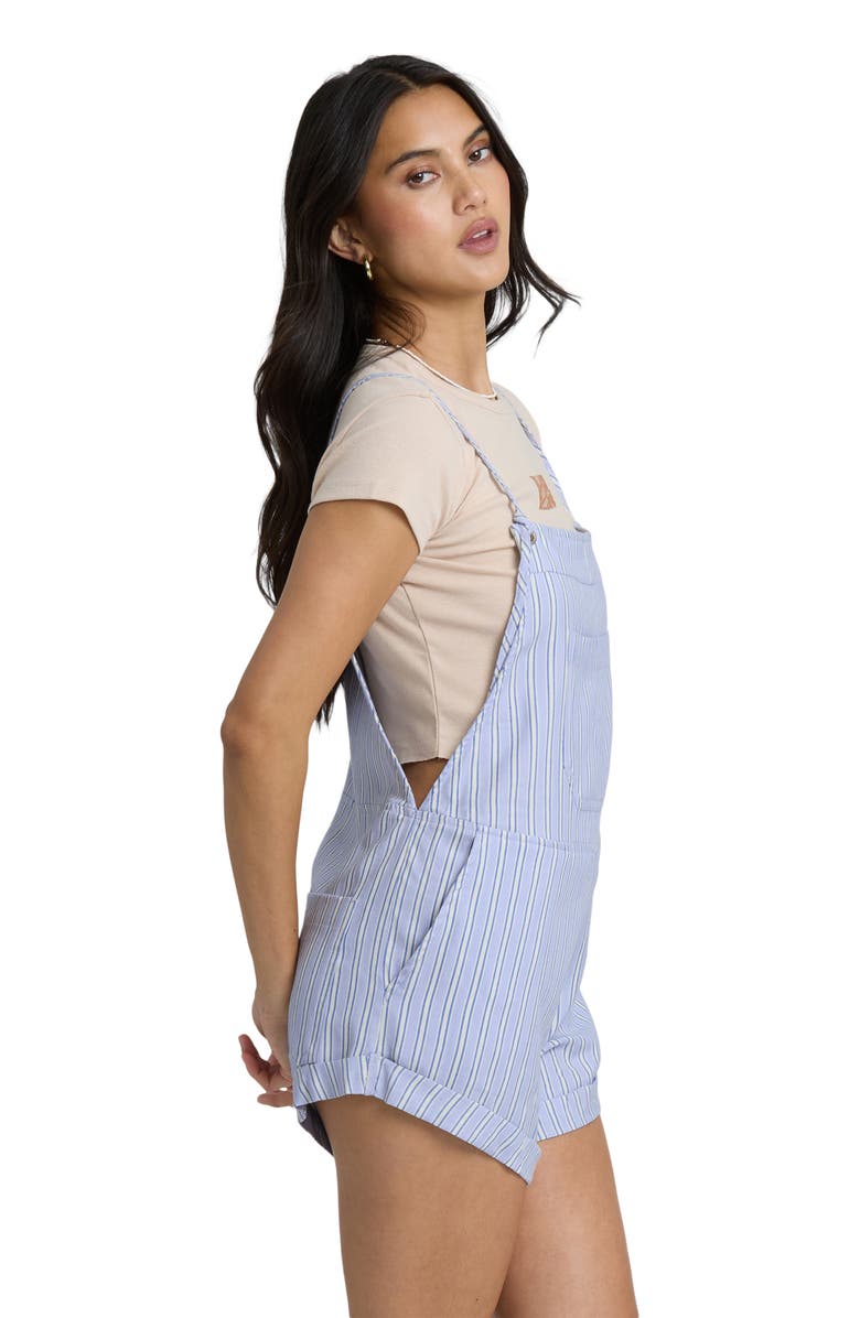 Billabong Wild Pursuit Short Overalls, Alternate, color, Twilight Blue