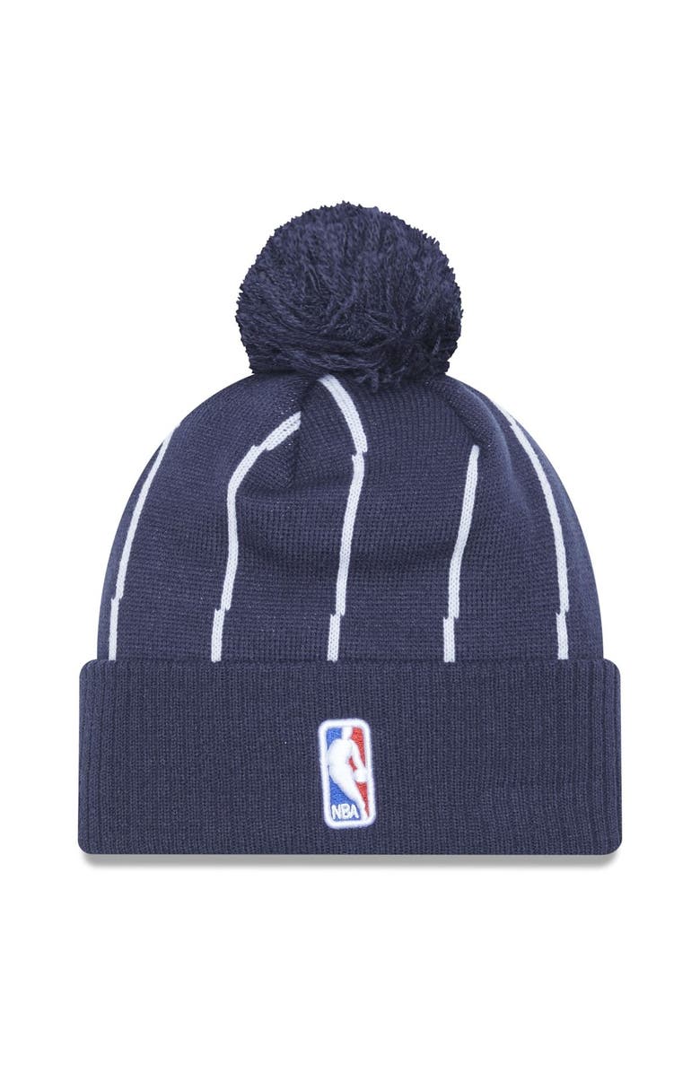 New Era Men's New Era  Gray Houston Rockets 2022/23 City Edition Official Cuffed Pom Knit Hat, Alternate, color, 
