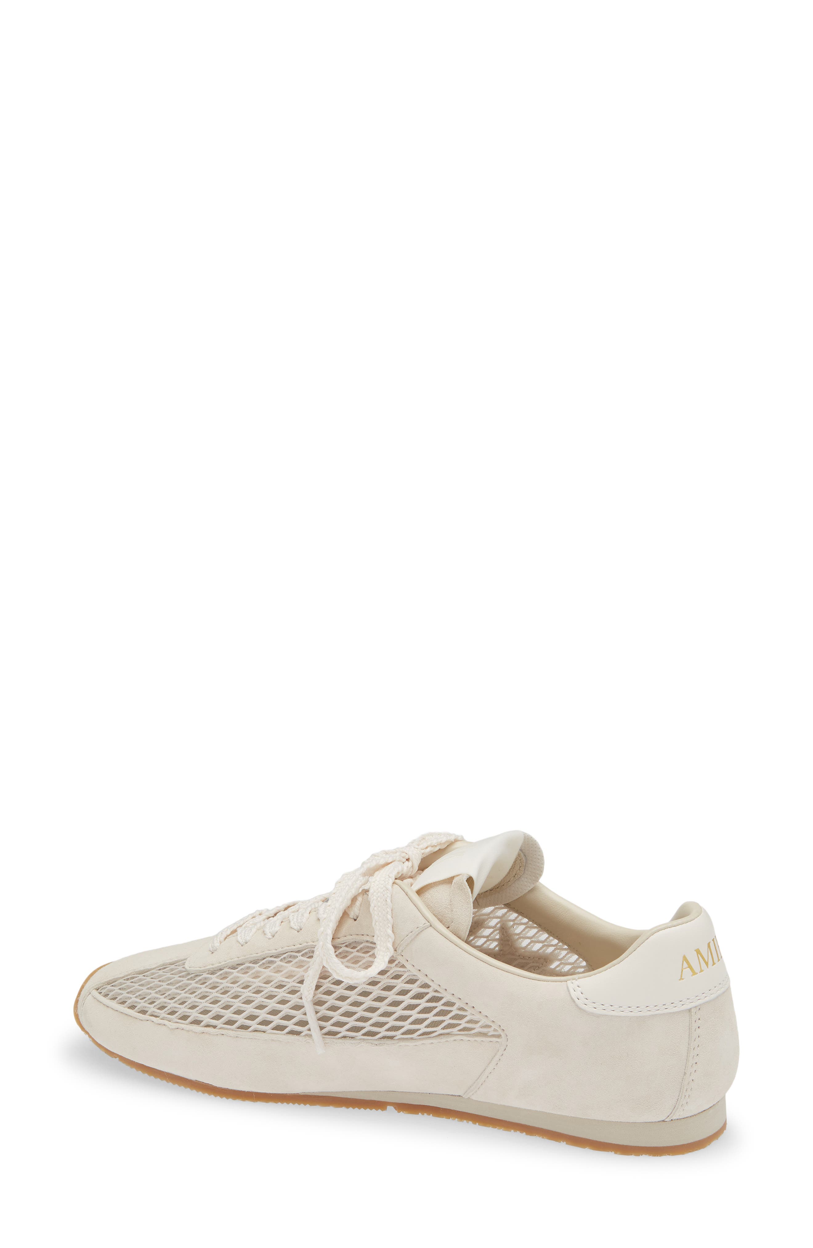 AMIRI Pacific Mesh Sneaker, Alternate, color, White