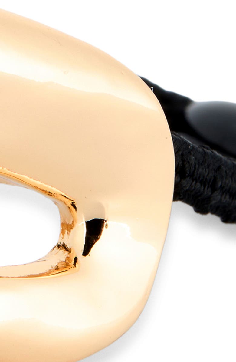 L. Erickson Rian Open Ponytail Cuff Holder, Alternate, color, Gold