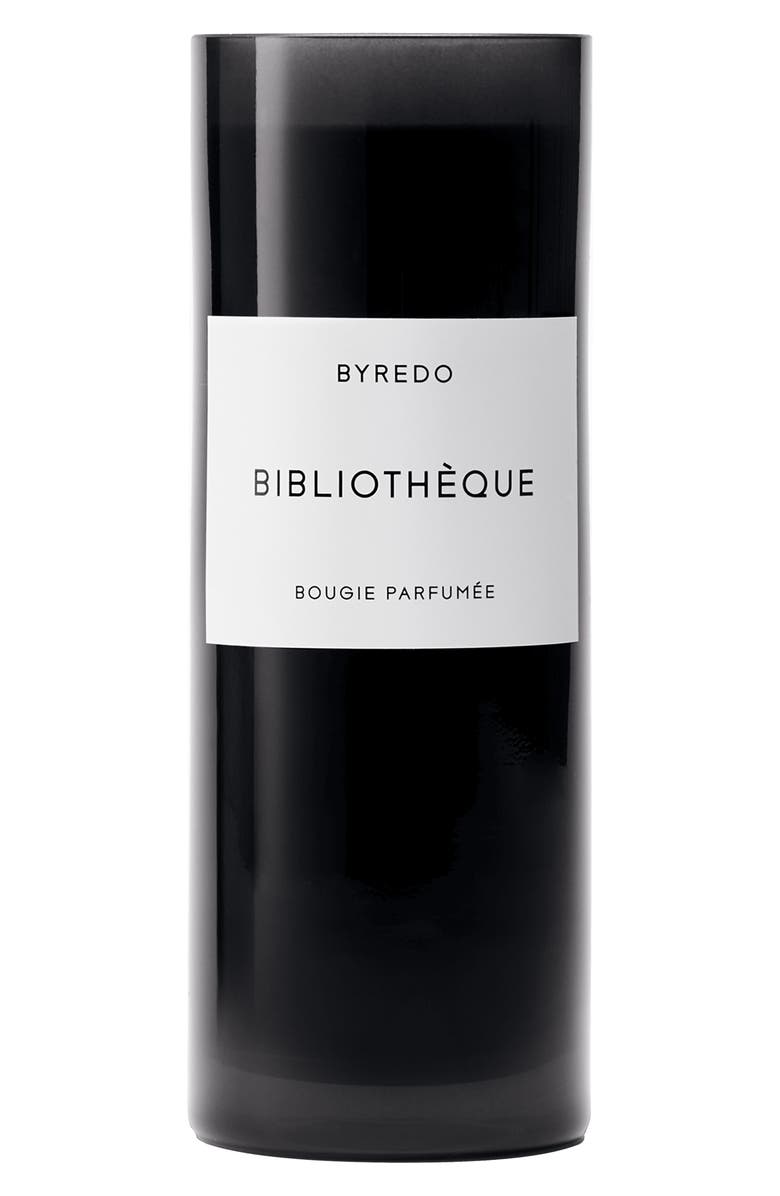 BYREDO Biblothèque Scented Candle, Main, color,