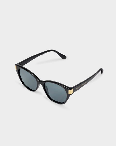 Sydney Cat-Eye Sunglasses in Black