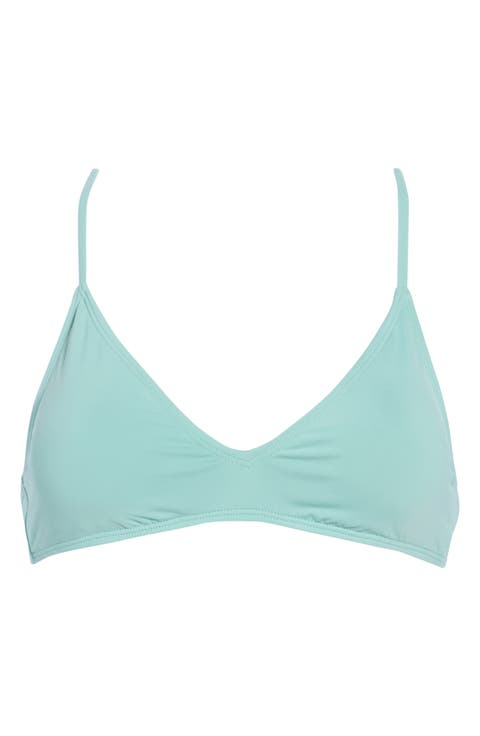 Beach Classics Strappy Athletic Triangle Bikini Top