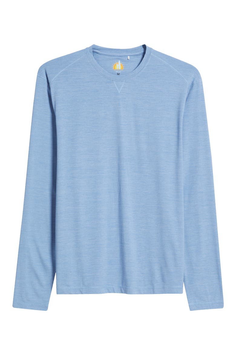 Basin Long Sleeve Performance T-Shirt, Alternate, color, TIDE