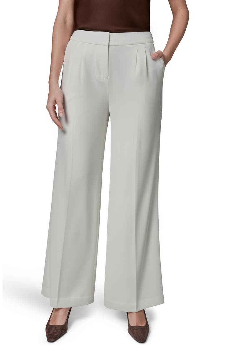 High Waist Wide Leg Pants, Main, color, CREAM