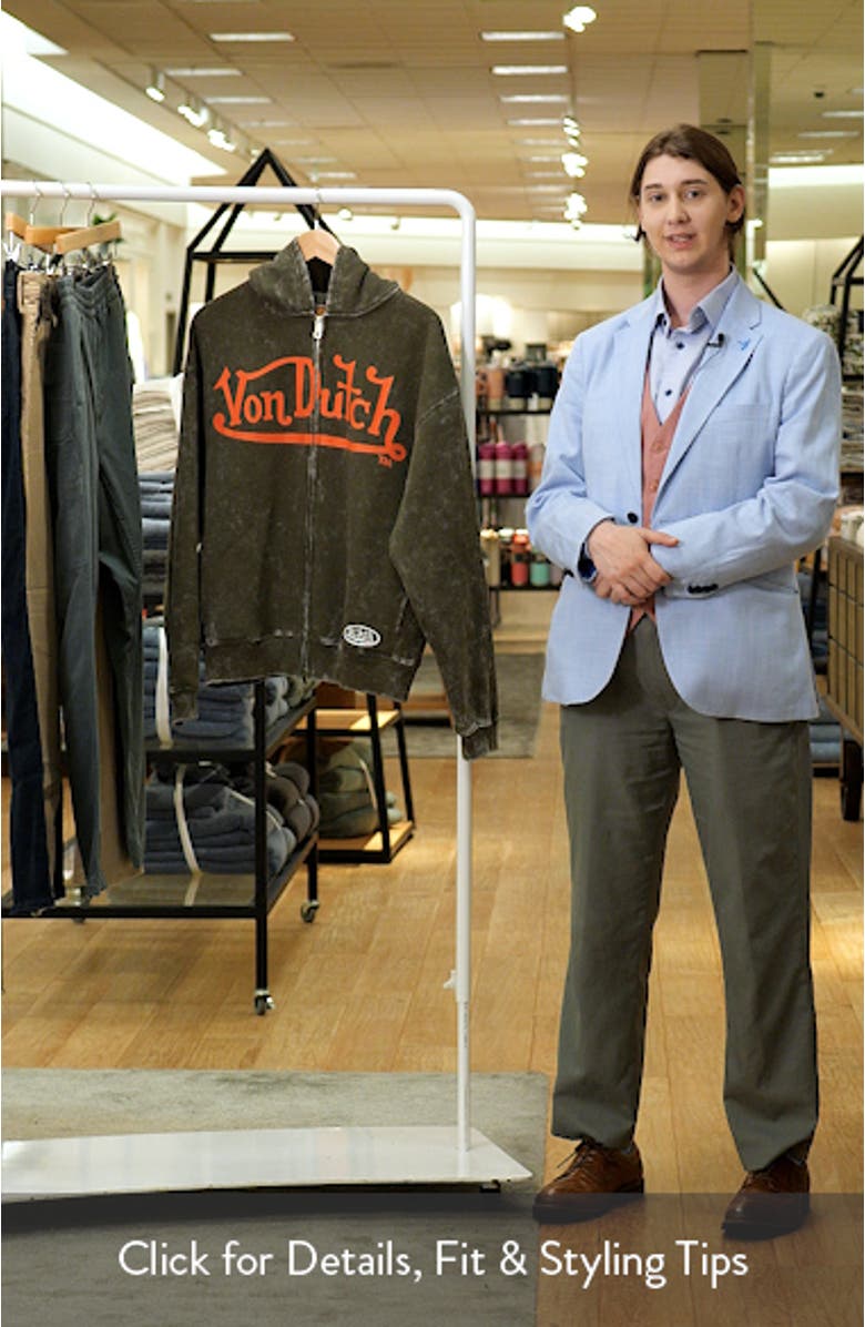 Oversize Fleece Zip Hoodie, sales video thumbnail