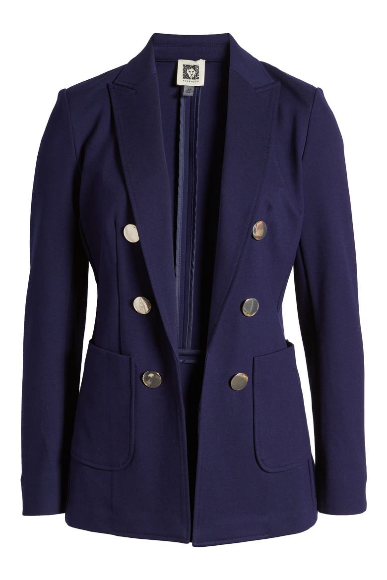 Faux Double Breasted Jacket, Alternate, color, DISTANT MOUNTAIN