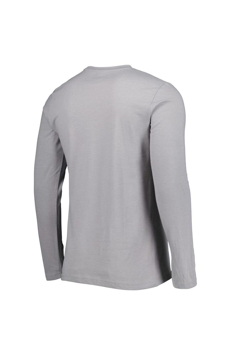 CONCEPTS SPORT Men's Concepts Sport Deep Sea Blue/Gray Seattle Kraken Meter Long Sleeve T-Shirt & Pants Sleep Set, Alternate, color, Gray