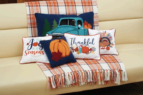 C & F Home C&f Home Find Joy In All Seasons Small/petite Accent Pillow In Multi