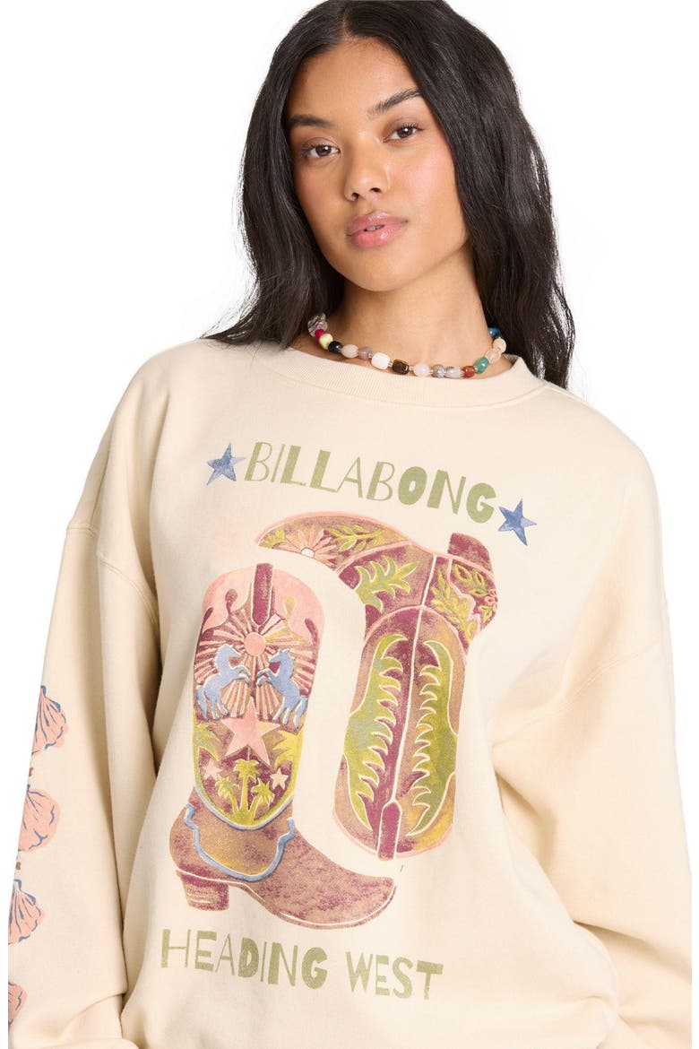 Ride In Graphic Sweatshirt, Alternate, color, WHITE CAP